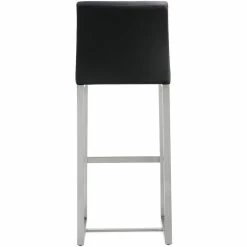 Deals โจ TOV Kitchen + Dining DENMARK BAR STOOL: BLACK/STAINLESS | SET OF 2 ๐ 10 TOV Kitchen + Dining DENMARK BAR STOOL: BLACK/STAINLESS | SET OF 2