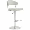 TOV Kitchen + Dining COSMO ADJUSTABLE BAR STOOL: GRAY