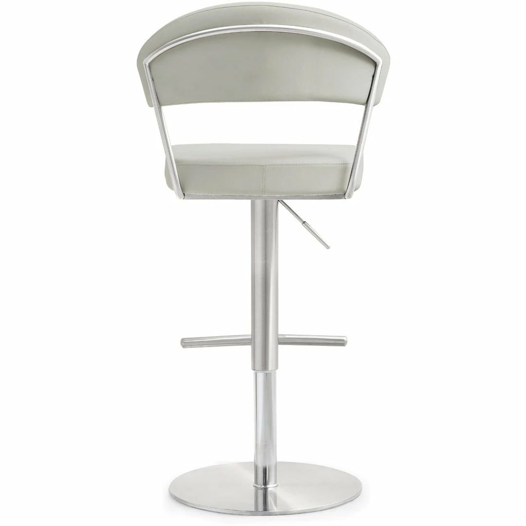 Deals ๐ฅฐ TOV Kitchen + Dining COSMO ADJUSTABLE BAR STOOL: GRAY โจ 4 TOV Kitchen + Dining COSMO ADJUSTABLE BAR STOOL: GRAY