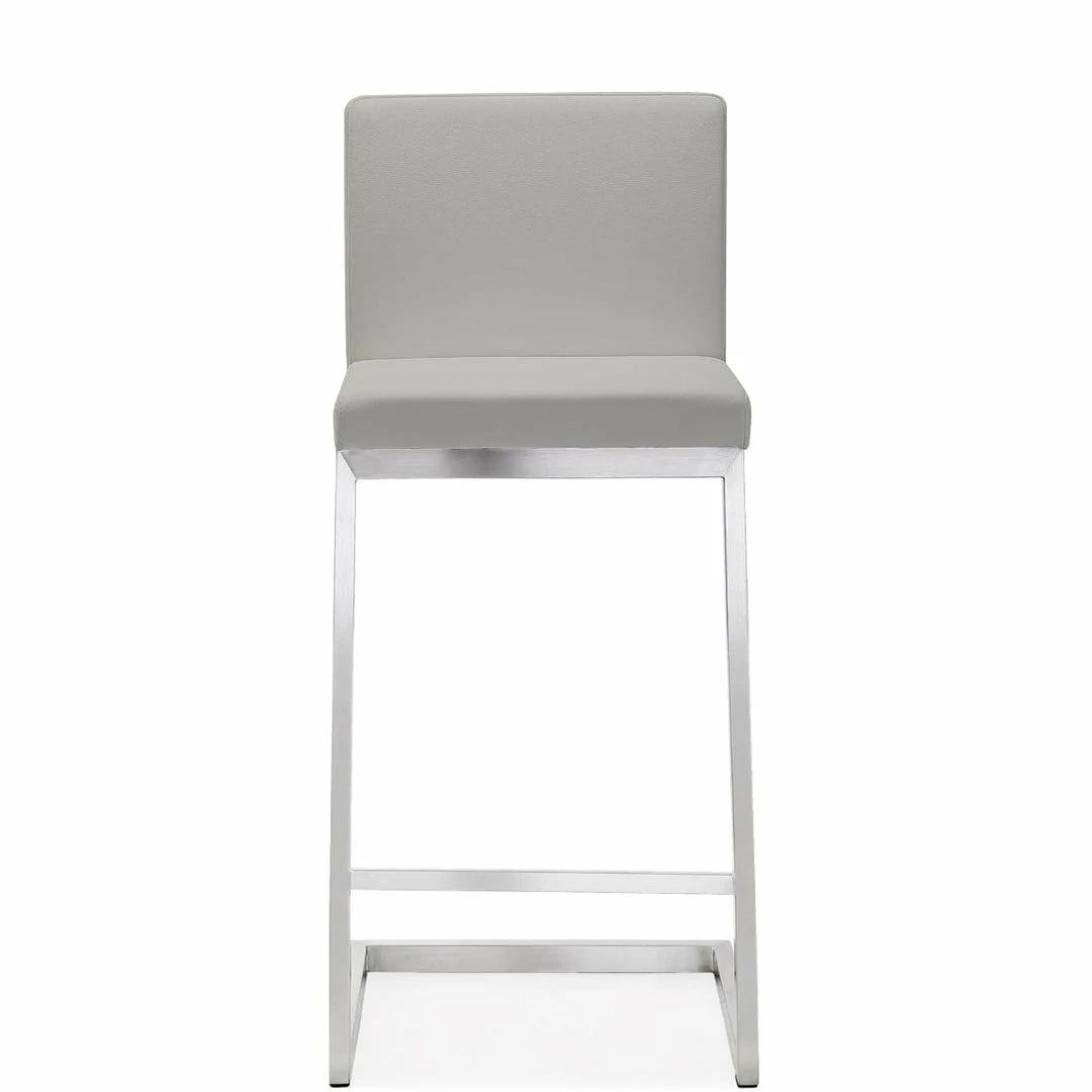 Deals โค๏ธ TOV PARMA COUNTER STOOL: GRAY/STAINLESS | SET OF 2 Kitchen + Dining ๐ 1 TOV PARMA COUNTER STOOL: GRAY/STAINLESS | SET OF 2 Kitchen + Dining