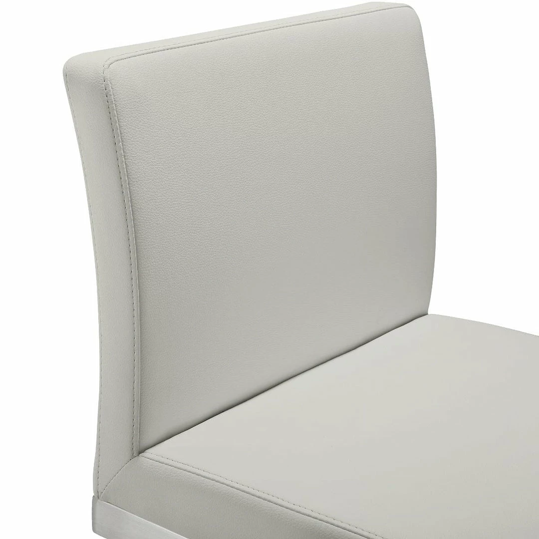 Deals โค๏ธ TOV PARMA COUNTER STOOL: GRAY/STAINLESS | SET OF 2 Kitchen + Dining ๐ 4 TOV PARMA COUNTER STOOL: GRAY/STAINLESS | SET OF 2 Kitchen + Dining