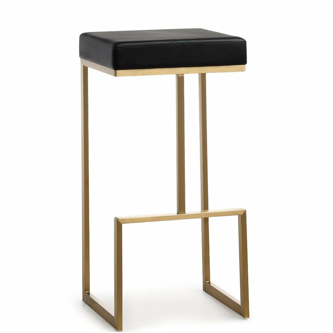 Best Sale 😍 TOV FERRARA BRUSHED GOLD BAR STOOL | SET OF 2 👏 2 TOV FERRARA BRUSHED GOLD BAR STOOL | SET OF 2