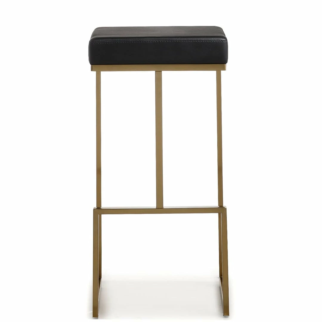 Best Sale 😍 TOV FERRARA BRUSHED GOLD BAR STOOL | SET OF 2 👏 1 TOV FERRARA BRUSHED GOLD BAR STOOL | SET OF 2