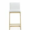 TOV PARMA BRUSHED GOLD COUNTER STOOL | SET OF 2 Kitchen + Dining