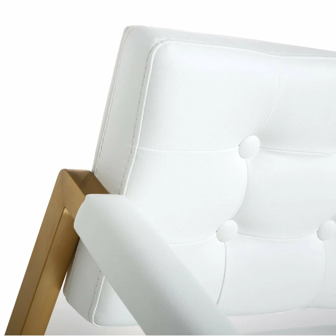 Deals ๐ TOV DIRECTOR BAR STOOL: WHITE | GOLD Kitchen + Dining โจ 7 TOV DIRECTOR BAR STOOL: WHITE | GOLD Kitchen + Dining