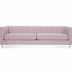 TOV AVIAN CHANNEL TUFTED VELVET SOFA