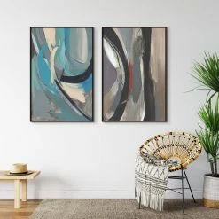 L ART "TRANSCENDENT III" CANVAS ART