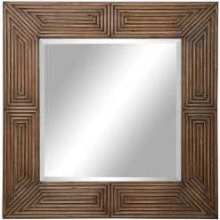 UTTERMOST TRAVELER SQUARE MIRROR Mirrors