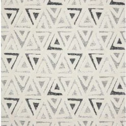LOLOI TRIA RUG: WHITE, INK BLUE, SLATE