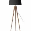 NUEVO TRIAD FLOOR LAMP: WALNUT Lighting