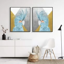 L ART "TWEED E. BIRD III" CANVAS ART