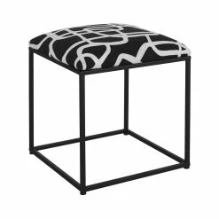 UTTERMOST TWISTS AND TURNS ACCENT STOOL