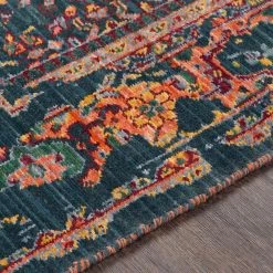 Best deal ✔️ SURYA MIQUELLA WOOL RUG: NAVY, ORANGE MUTLI ⭐ 11 SURYA MIQUELLA WOOL RUG: NAVY, ORANGE MUTLI