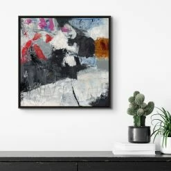 L ART "UNDER THE STAIRS" CANVAS ART