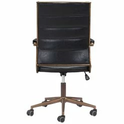ZUO Office UNION VINTAGE BLACK DESK CHAIR