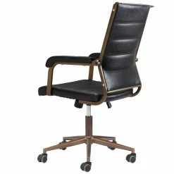 ZUO Office UNION VINTAGE BLACK DESK CHAIR
