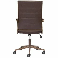 Best Pirce โญ ZUO UNION VINTAGE BROWN DESK CHAIR Office ๐คฉ 12 ZUO UNION VINTAGE BROWN DESK CHAIR Office