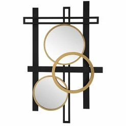 UTTERMOST Wall Sculptures + Decor URBAN VIEWS MIRRORED WALL SCULPTURE
