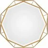 UTTERMOST MEKHI GOLD ROUND MIRROR