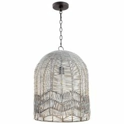 CYAN VAGABOND RATTAN PENDANT Lighting