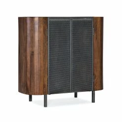 HOOKER VANCOUVER PILL SHAPED CABINET