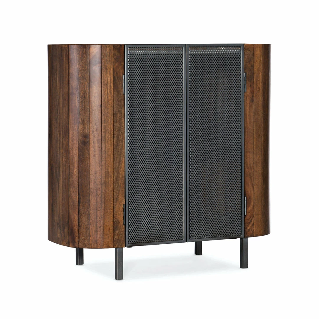 Flash Sale 🎉 HOOKER VANCOUVER PILL SHAPED CABINET 👏 1 HOOKER VANCOUVER PILL SHAPED CABINET