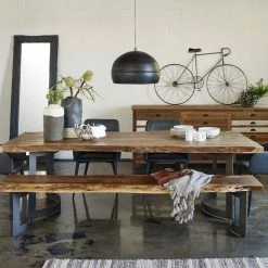 MOES BENT 7.5' BENCH Benches + Ottomans + Stools