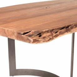 MOES BENT LIVE-EDGE DINING TABLE