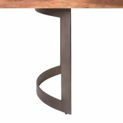 MOES BENT LIVE-EDGE DINING TABLE