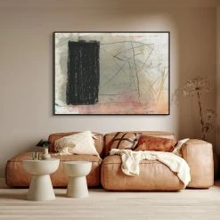 L ART Wall Art "VERSIFICATION" CANVAS ART