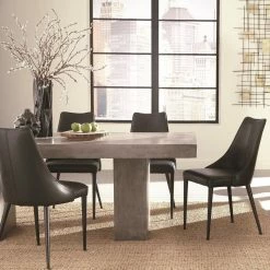 URBIA Kitchen + Dining CONCRETE SLAB DINING TABLE