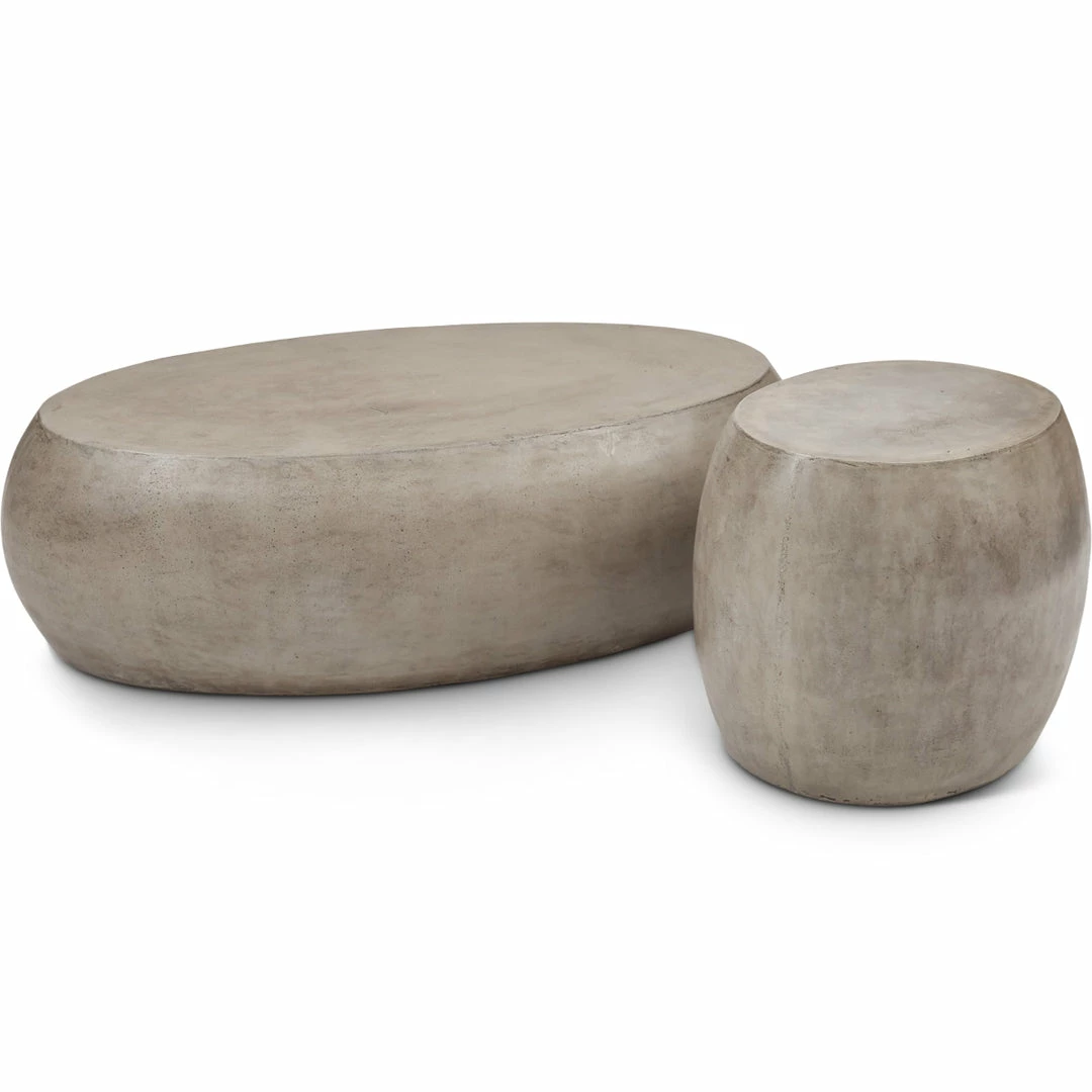 Cheap π URBIA RIVERSTONE CONCRETE END TABLE Living Room π₯ 6 URBIA RIVERSTONE CONCRETE END TABLE Living Room