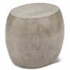 URBIA RIVERSTONE CONCRETE END TABLE Living Room