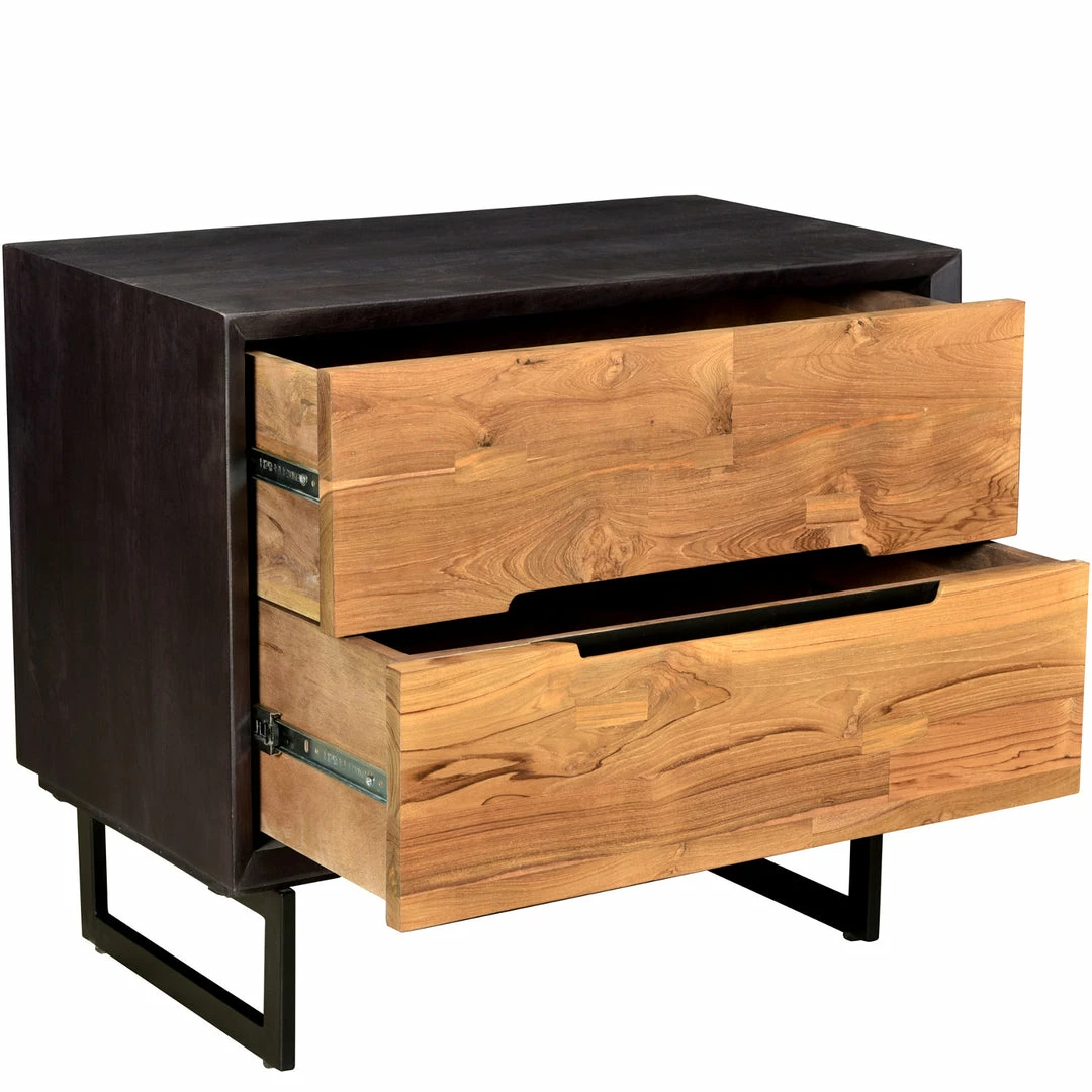 Best deal 💯 MOES VIENNA TEAK NIGHTSTAND Furniture 💯 5 MOES VIENNA TEAK NIGHTSTAND Furniture