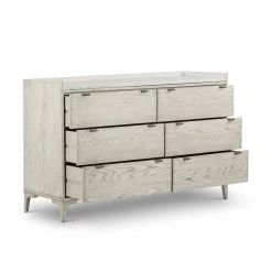 FOUR HANDS VIGGO VINTAGE WHITE OAK DRESSER