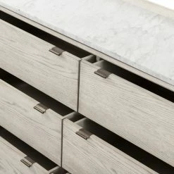 FOUR HANDS VIGGO VINTAGE WHITE OAK DRESSER