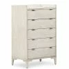 FOUR HANDS VIGGO VINTAGE WHITE OAK TALL CHEST