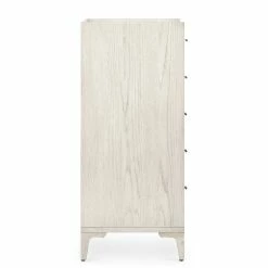 FOUR HANDS VIGGO VINTAGE WHITE OAK TALL CHEST