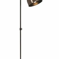 UTTERMOST Lighting VINTAGE BRASS INDUSTRIAL FLOOR LAMP