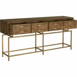 MOES ARISTOCRAT RECLAIMED WOOD CONSOLE TABLE Living Room