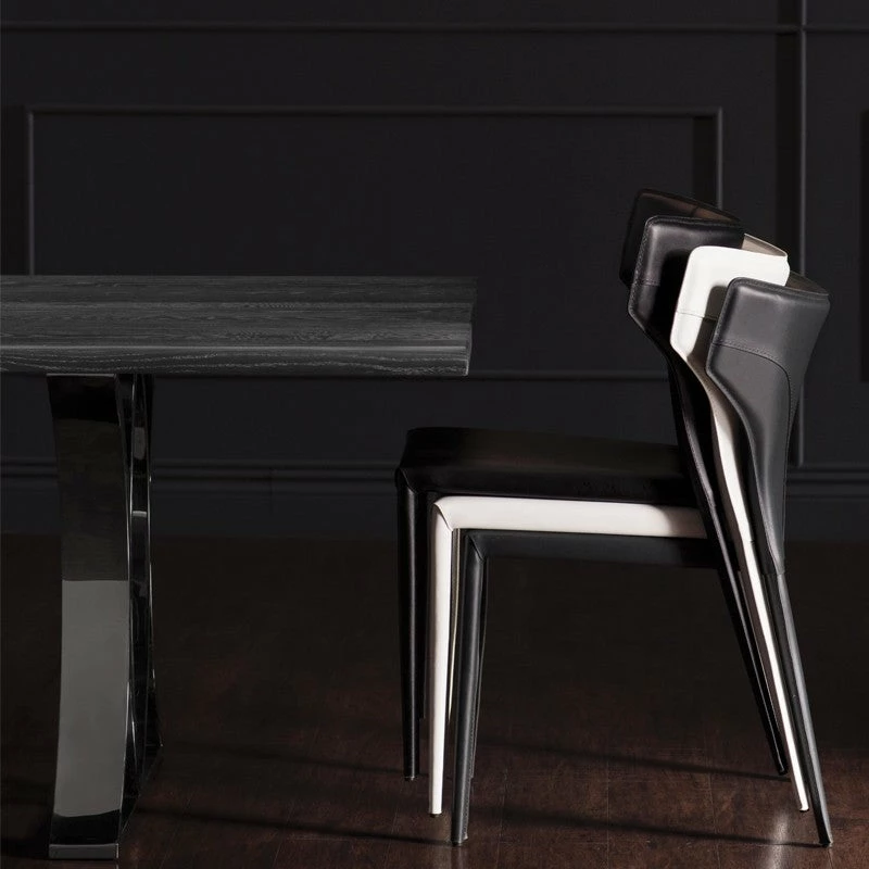 Best Pirce ๐ NUEVO Furniture WAYNE LEATHER WRAPPED DINING CHAIR ๐ 2 NUEVO Furniture WAYNE LEATHER WRAPPED DINING CHAIR