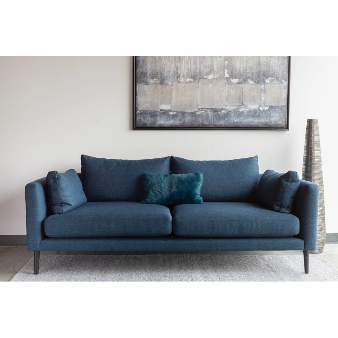Cheap 🔥 MOES Living Room RAVAL SOFA: DARK BLUE ✔️ 4 MOES Living Room RAVAL SOFA: DARK BLUE
