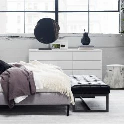 MOES WEATHERED GREY TEAK DISK ON STAND