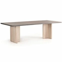 FOUR HANDS WESSON DINING TABLE: ASHEN WALNUT