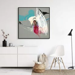 L ART "WHIRLY I" CANVAS ART Wall Art