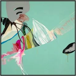 L ART Wall Art "WHIRLY II" CANVAS ART