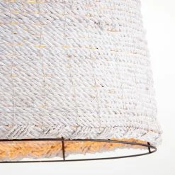 Discount ✨ CYAN Lighting WHITE HAND WOVEN SEAGRASS PENDANT ⌛ 5 CYAN Lighting WHITE HAND WOVEN SEAGRASS PENDANT