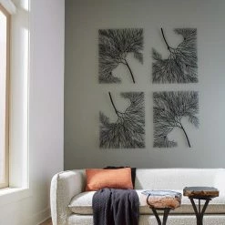 New π PHILLIPS COLLECTION WIRE TREE WALL DECOR β€οΈ 5 PHILLIPS COLLECTION WIRE TREE WALL DECOR