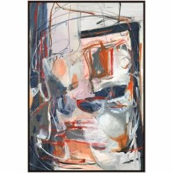 L ART Wall Art "WIRED" CANVAS ART