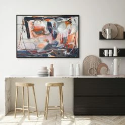 L ART Wall Art "WIRED" CANVAS ART